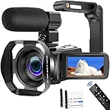 4K HD Video Camera 48MP 60FPS WiFi Vlogging Camera 18X Digital Camera IR Night Vision Camcorder Video Camera for YouTube with