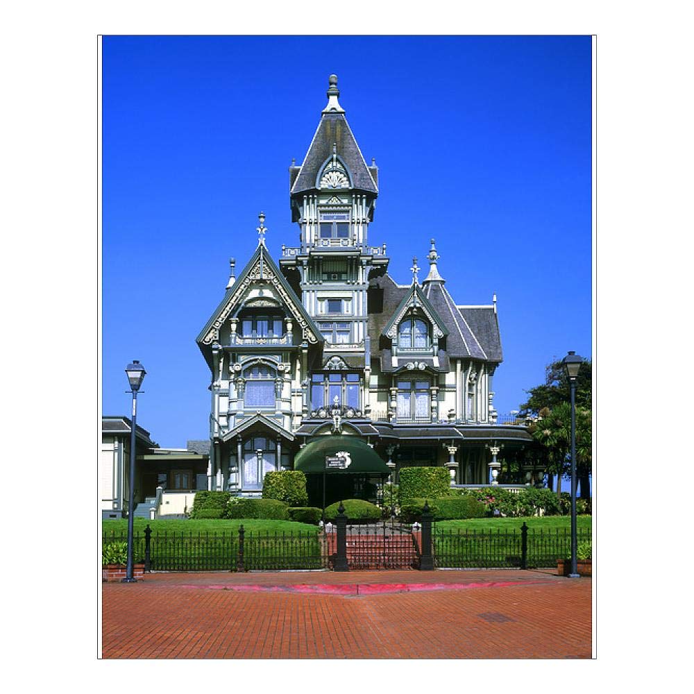 Media Storehouse 10x8 Print of The Carson Mansion in Eureka, California (13959509)