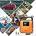 JETHAX Air Compressor Tire Inflator, 12V Portable Air Pump for Car Tires, Tire Pump with LED Light, Long Cable and Auto Shut Off Compatible with Car, Bicycle, Motorcycle, Balls, Inflatable Pool
