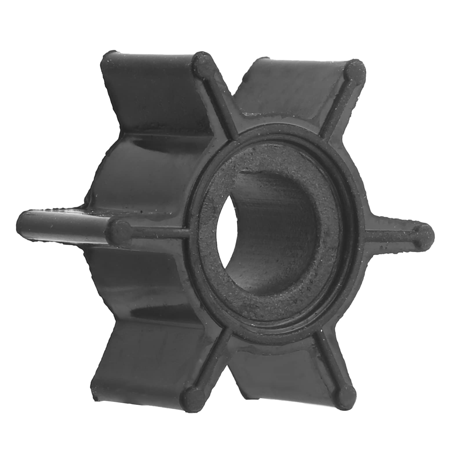 Qiilu Water Pump Impeller,Boat Motor Water Pump Impeller 36965021 for Nissan for Tohatsu 2HP 2.5HP 3.5HP 4HP 5HP 6HP 2 Stroke 4 Stroke Outboard Models