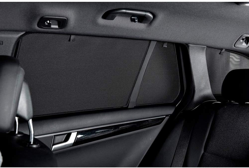 Set Car Shades compatible with MG ZS (SUV/EV) 2019-2024 (6-pieces) Custom-Fit Sunshades for Cars, Black