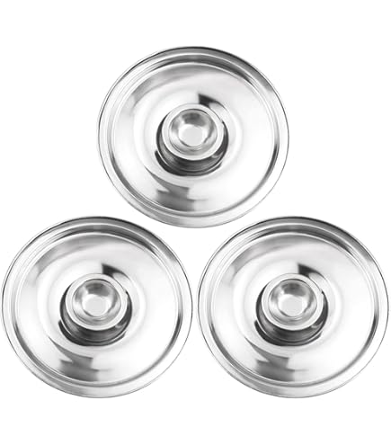 Cabilock Couvercle De Casserole En Acier Inoxydable : Mini Couvercle De Casserole D'assaisonnement Pour Ustensiles De Cuisine – Couvercle Universel De Rechange Pour Casserole, Petits Bols, Pots à