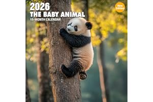 The Baby Animal 2026 Calendar: Heartwarming snapshots of young wildlife