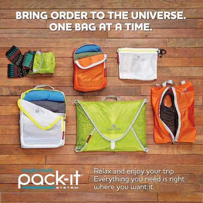 Luggage brands made in usa, eagle creek travel gear luggage packit