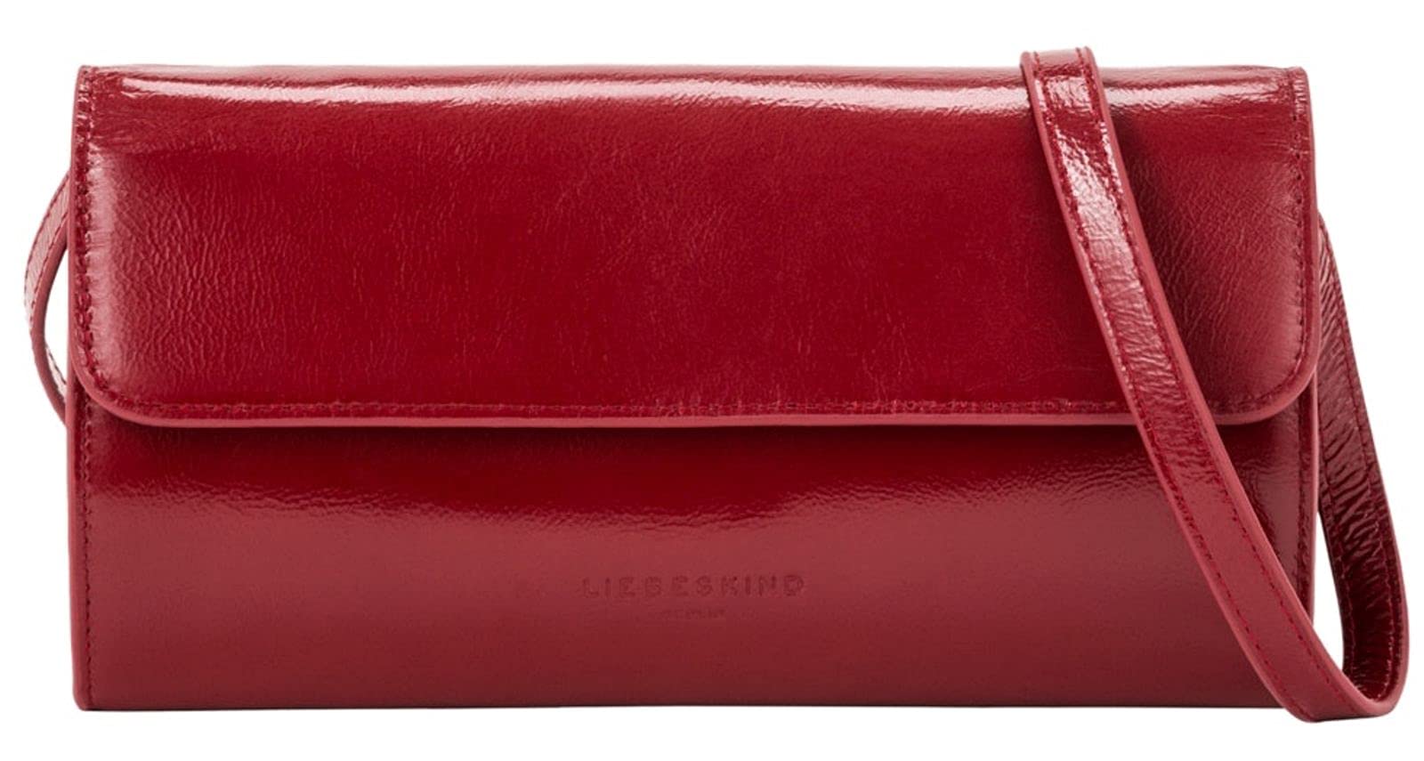 Glossy SLG - Samantha Crossbody Small Women’s Cross-Body Bag, Red (Dahlia Red), 3x13x23 centimeters (B x H x T)