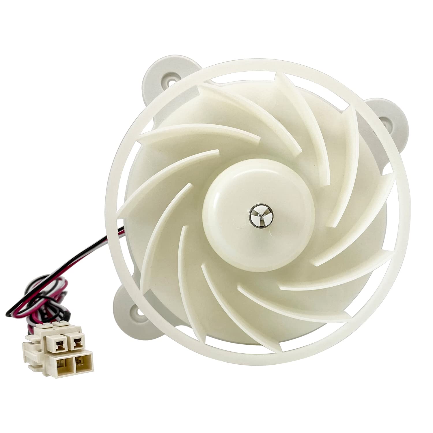 DA31-00287B DC12V Refrigerator Evaporator Fan Motor for Samsung Refrigerator Freezer Fan Motor Replacement Part Replaces DA96-00968A DA31-00334A PS9494284 3954921 AP5948644