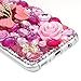 S8 Plus Case,Samsung Galaxy S8 Plus Case 3D Handmade Bling Colorful Diamonds Champagne Flower Butterfly Shiny Sparkle Rhinestone Gems Crystal Clear Full Body Protection Hard PC Cover by Mavis's Diary