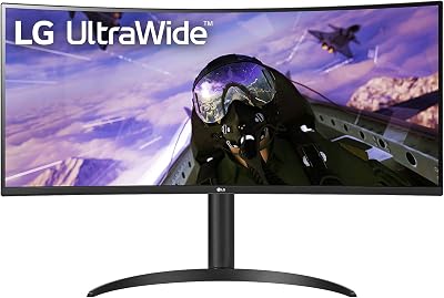 LG 34WP65C-B 34" UltraWide Monitor UWQHD 160Hz VA HDR10 AMD FreeSync Gaming
