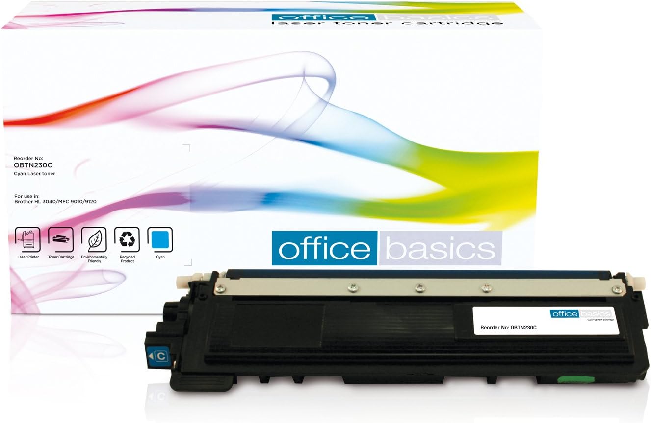 Q-Connect Compatible Toner for Brother TN230C Toner, Cyan, Blue