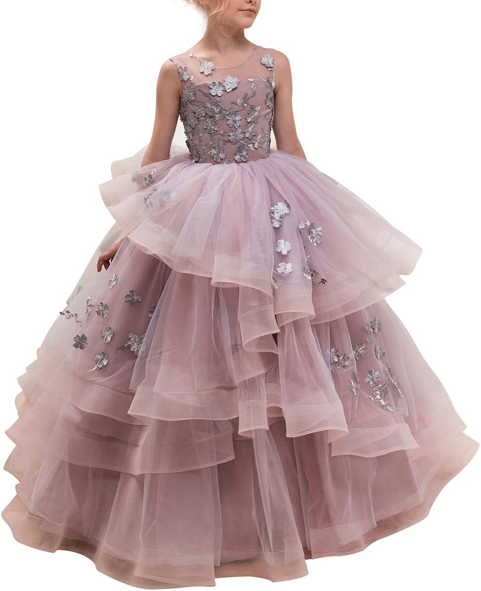 flower tulle dress