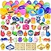 48 Pieces Easter Basket Stuffers, Easter Egg Fillers, Easter Eggs Filled Small Toys for Easter Party Favors, Goodie Bag Fillers, Pinata Toys and More