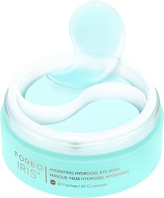IRIS Patch Yeux Anti Cernes au Collagène et Rétinol- Anti Cernes Yeux Femmes et Hommes - Anti Poches sous les Yeux - Vtiamine E et Vitamine C - Patch Anti Rides Visage - Végan - 60 pc.