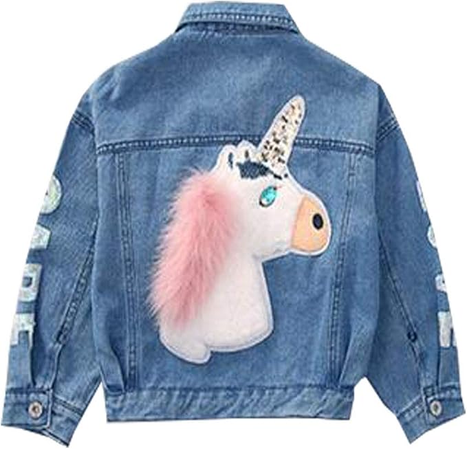 unicorn jean jacket children's place