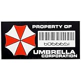 Property of Umbrella Company Morale Patch [3.0 X 1.5 - PVC Rubber-Hook Fastener -PP6]