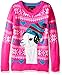 Blizzard Bay Girls' Lama Wearing Headphones Sweater