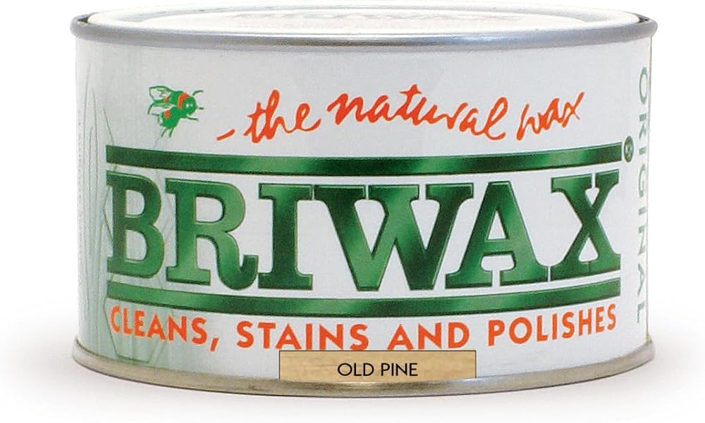 Briwax Original Old Pine 400g Wood Wax Polish Furniture Restoration DIY Projects
