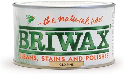 Briwax Original Old Pine 400g Wood Wax Polish Furniture Restoration DIY Projects