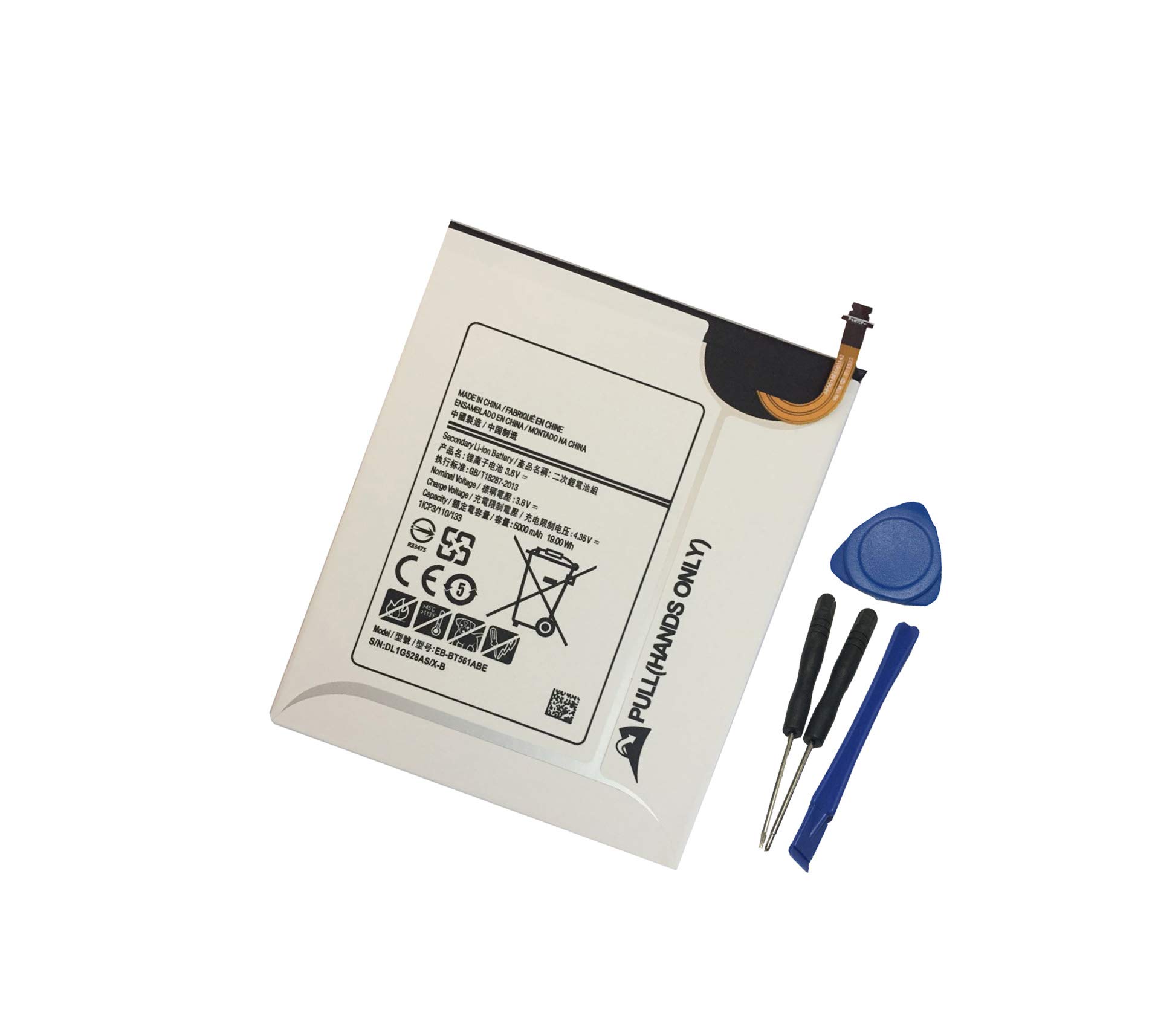 TrconelectronReplacement Battery for Galaxy Tab E 9.6" SM-T567V, SM-T560, SM-T561, SM-T567, EB-BT561ABA EB-BT561ABE