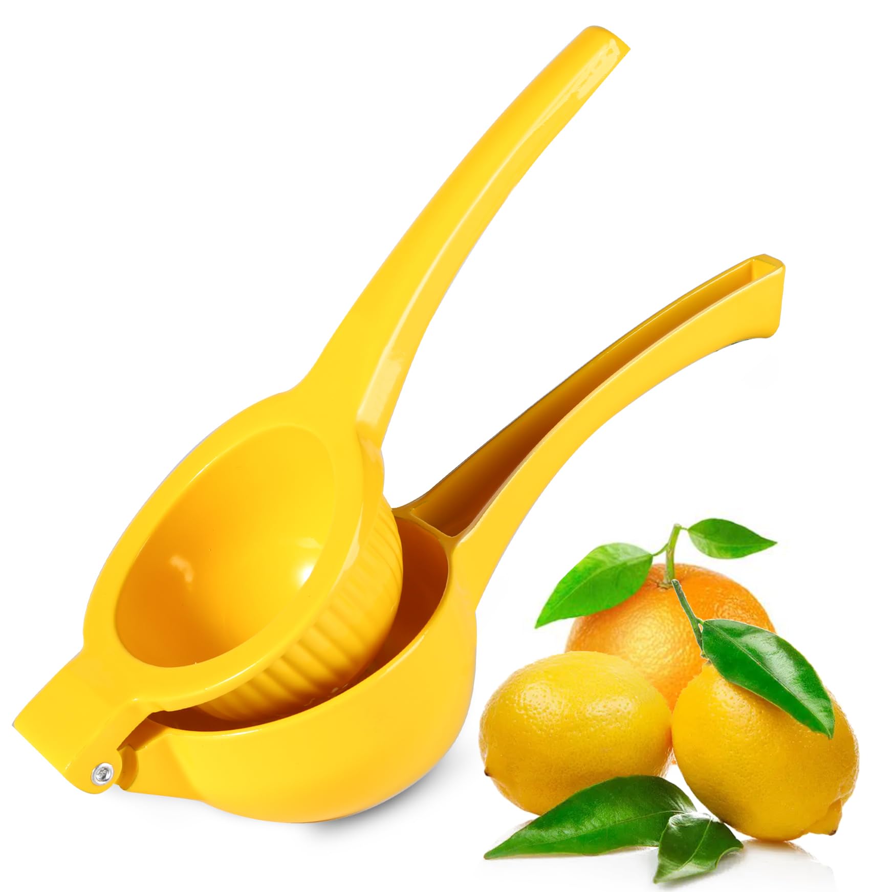Photo 1 of TEZZ Extra Large Citrus Squeezer, Premium Heavy Duty Mental Handhelp Juicer for Lemon, 3.5 Inch Hand Press Lemon Juice Squeeze, Lime Squeezer Bar Tool, Manual Citrus Press