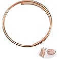 XIFOWE 99.9% Copper Tube 5/8" OD x 9/16" ID 5 Ft, Tube Wall: 1/32", Refrigeration Seamless Round T2 Pure Copper Tubes, Soft Coil Copper Tubing, Used In Refrigerators, Air conditioners, DIY projects...