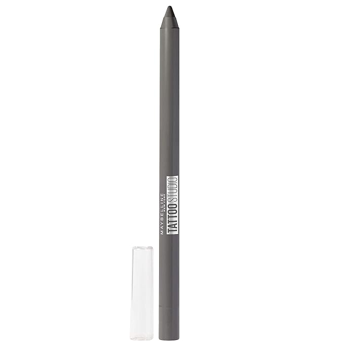 Amazon Com Maybelline New York Tattoostudio Waterproof Long Wearing Eyeliner Pencil Makeup Intense Charcoal 04 Oz Beauty