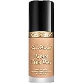 Too Faced Born This Way Natural Finish Longwear Liquid Foundation | Medium-To-Full Coverage | Hydrating + Oil Free