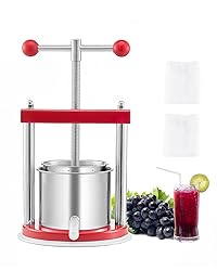 VEVOR 0.44 Gal/1.65L Fruit Wine Press, 2 Stainless