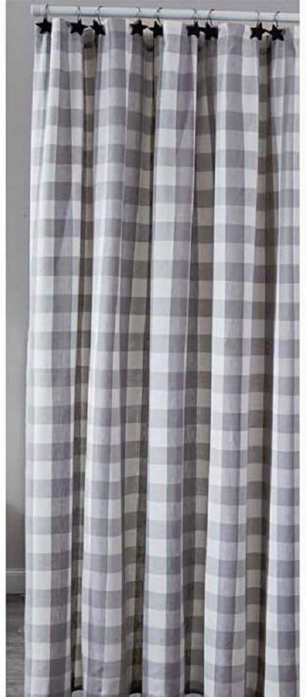 Amazon Com Park Designs Wicklow Dove Gray Winter White Check