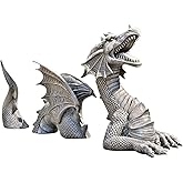 SOONHUA Large Dragon Gothic Garden Decor Statue, Lifelike Resin Dragon Statue Garden Sculptures Gothic Lawn Garden Outdoor Funny Statues Art Ornament Gift