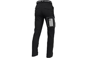 LINLANG EN Men's Lightweight Hiking Cargo Pants Waterproof Quick Dry Travel Fishing Climbing Work Outdoor Pants