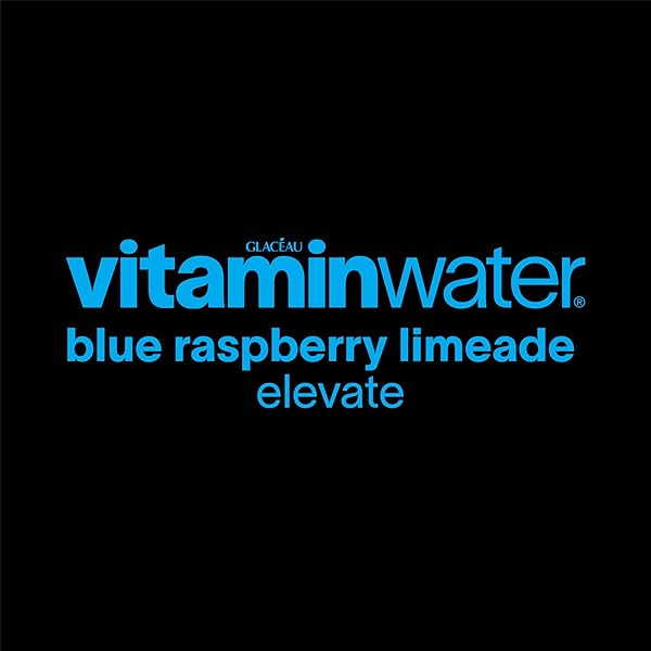 VITAMINWATER BLUE RASPBERRY LIMEADE ELEVATE NUTRIENT ENHANCED WATER BEVERAGE 20 OZ. 12 PACK