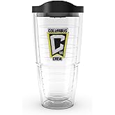 Tervis MLS Columbus Crew - Primary Logo Made in USA Double Walled Insulated Tumbler Travel Cup Keeps Drinks Cold & Hot, 24oz, Classic