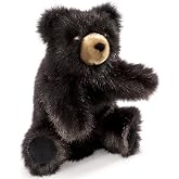 Folkmanis Baby Black Bear Hand Puppet, 1 EA