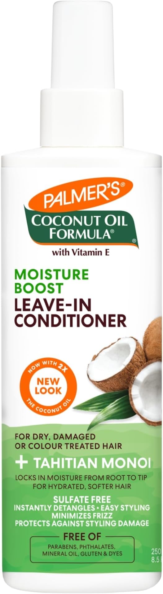 Palmer's Coconut Oil Leave-In Conditioner 8.5 oz Pack of 2 Unisex