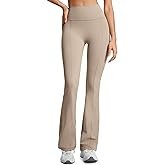 INGIA High Waist Mini Flared Leggings for Women 31" Bootcut Tummy Control Casual Lounge Yoga Pants