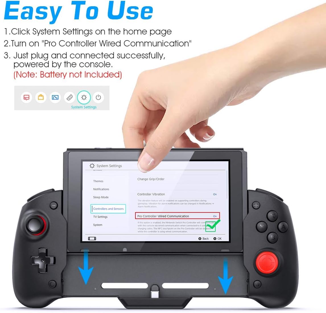 change grip order nintendo switch