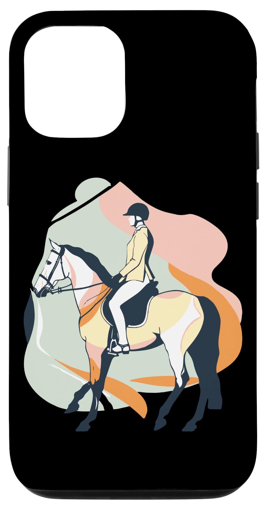 iPhone 15 Pro Equestrian Riding Dressage Eventing Horse Sports Case