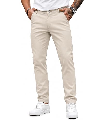 GAP Mens Essential Slim Fit Khaki Chino Pants Andorra 19-1327 TCX