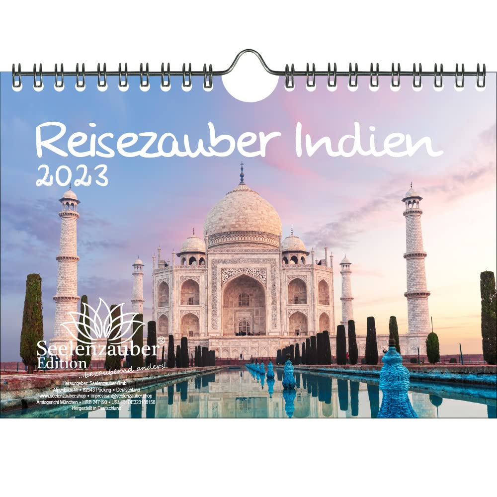 Reisezauber China DIN A5 Wall Calendar for 2023 China City and Country - Soul Magic