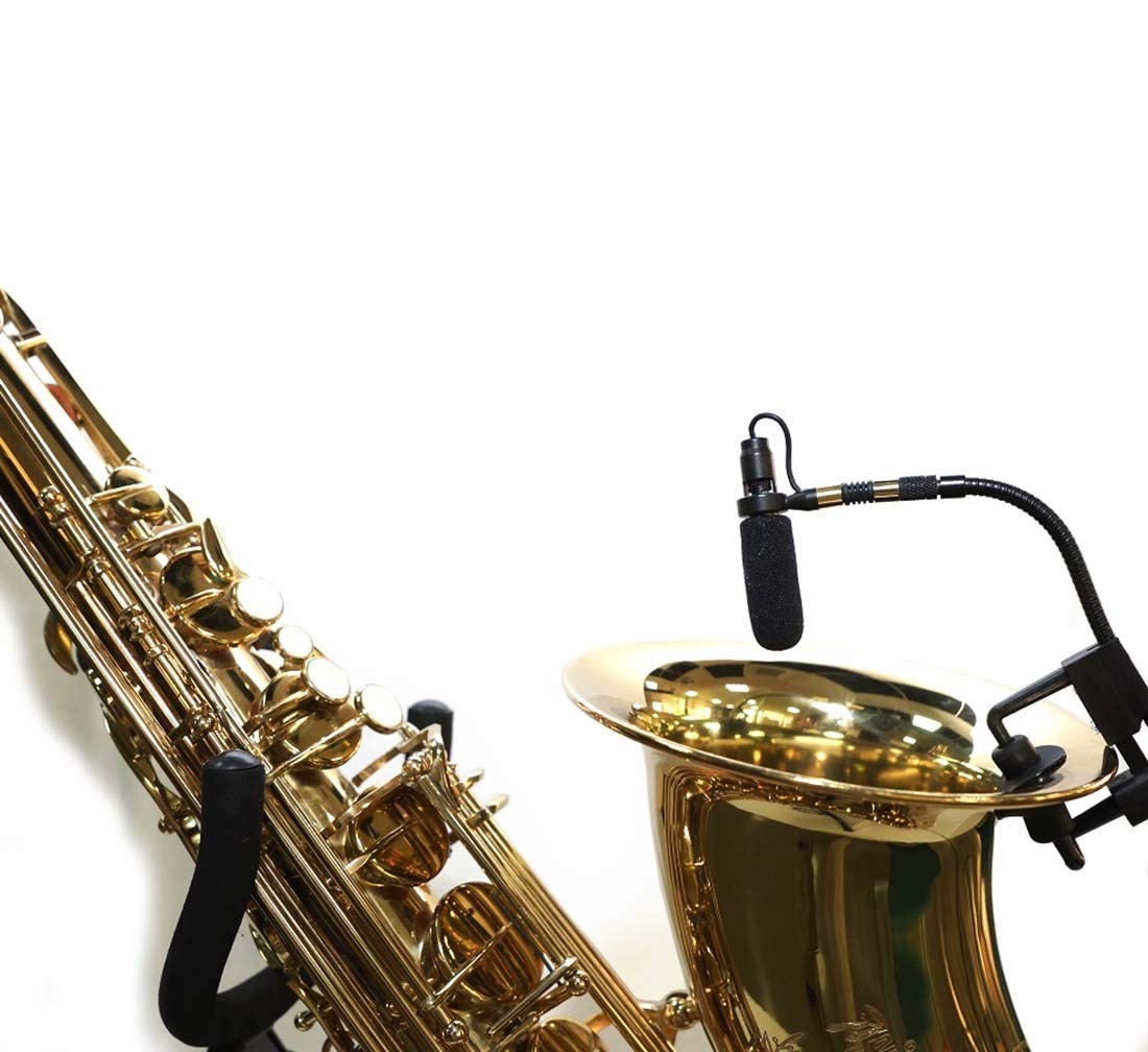 Voice Amplifier 131ft Range Wireless Instrument Microphone,UHF Clip