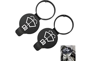 Windshield Washer Fluid Reservoir Cap – Replacement Bottle Cover for Cars, Trucks, SUVs – Durable Plastic Snap-On Cap – Leak-