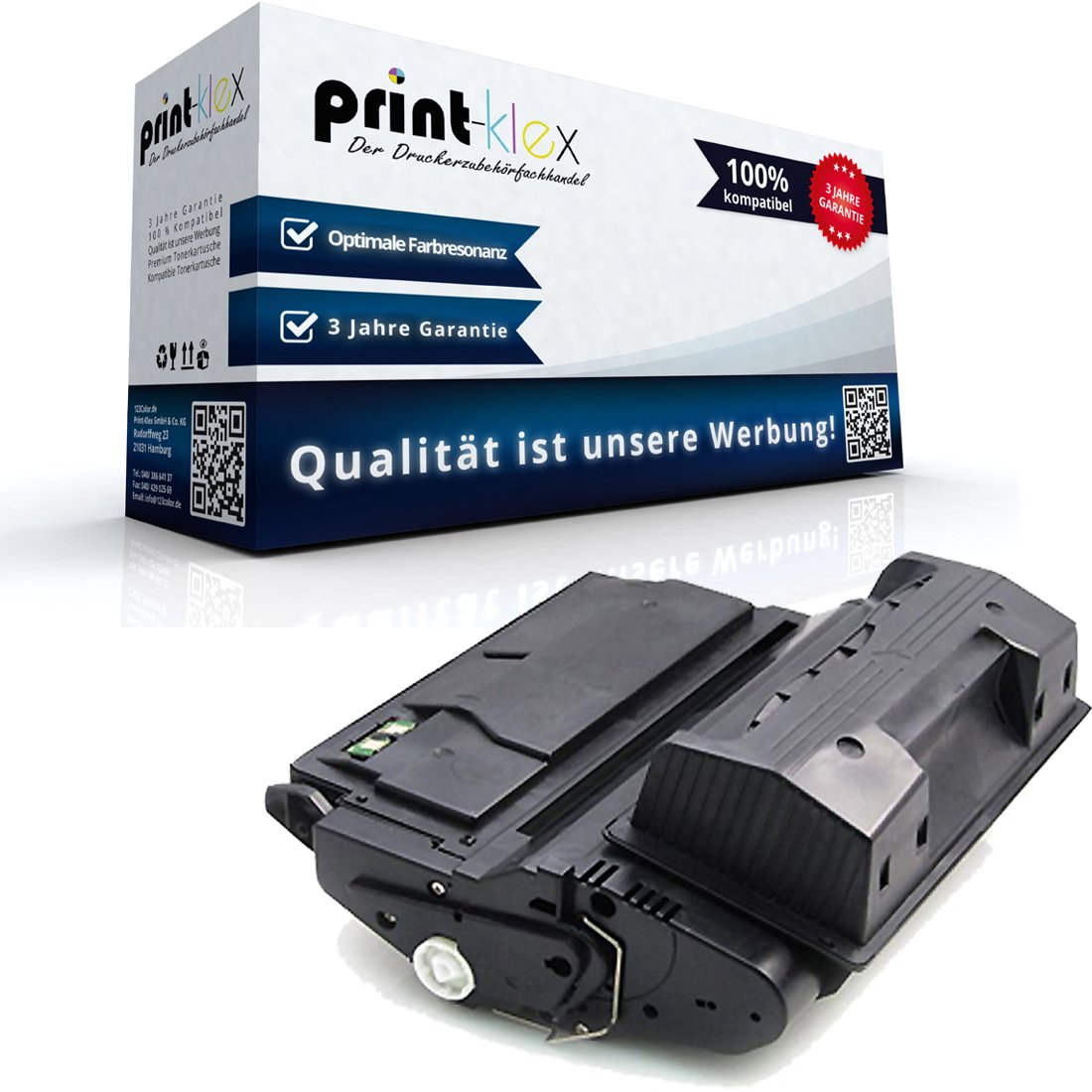 Print-Klex Compatible Laser Toner Cartridge for HP LaserJet 4350 LaserJet 4350dtn 4350dtnsl LaserJet 4350 N 4350tn LaserJet Q5942XD Q5942X for HP42 A for HP42X for HP 42 A for HP 42X Black Black