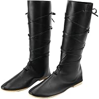 Amazon.com: Syktkmx Mens Renaissance Slip on Loafer Boots  display picture 3