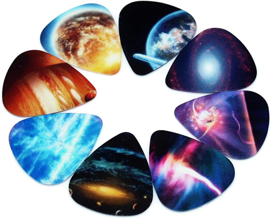 10 púas de guitarra de plástico para pastillas de sonido originales de  electricidad Bajos y accesorios Instrumentos musicales futakuchi-hakata.com