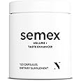 Newt SEMEX Semen Volume Booster – Doctor Formulated Natural Support for Male Sperm Health, Load Volume Boost & Stamina – Non-GMO, Vegan, Gluten-Free, Fertility Supplement Made in USA - 120 Count