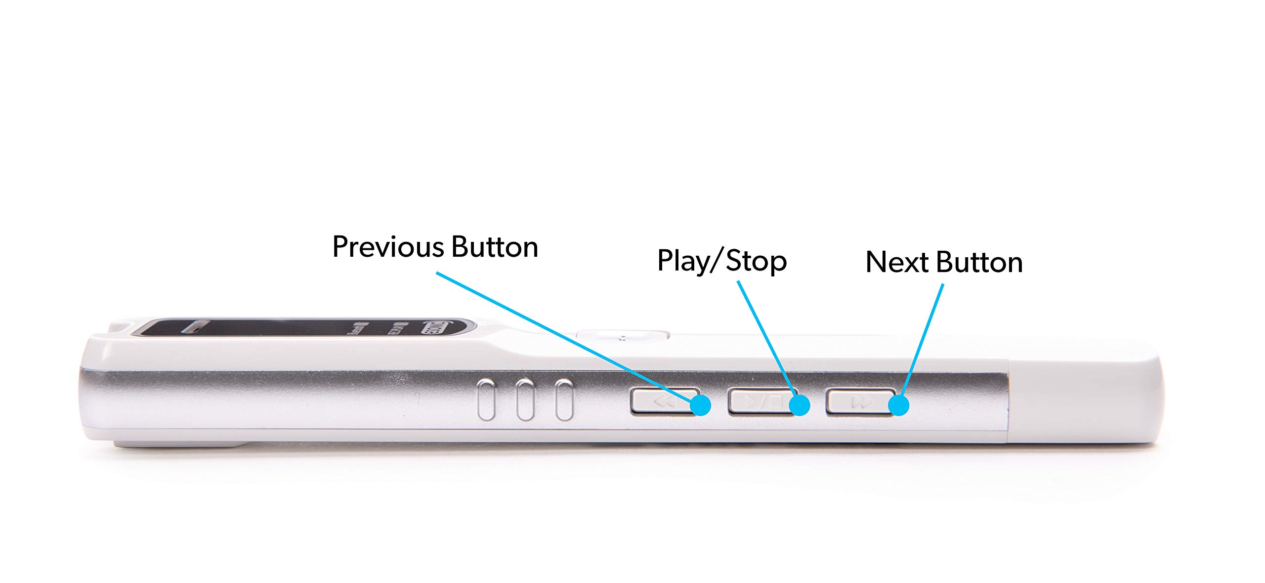 Bluetooth Cell Phone Recording Device with Built-in 8GB Flash Drive & 20-Hour Battery