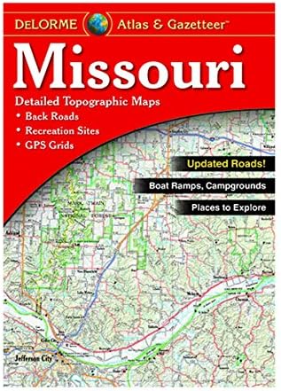 Delorme Missouri Atlas & Gazetteer