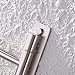 KES 13.8 Inch Bathroom Swing Arm Towel Bars 2-Arm Wall Mount Swing Out Towel Shelf, Brushed SUS304 Stainless Steel, A2102S2-2
