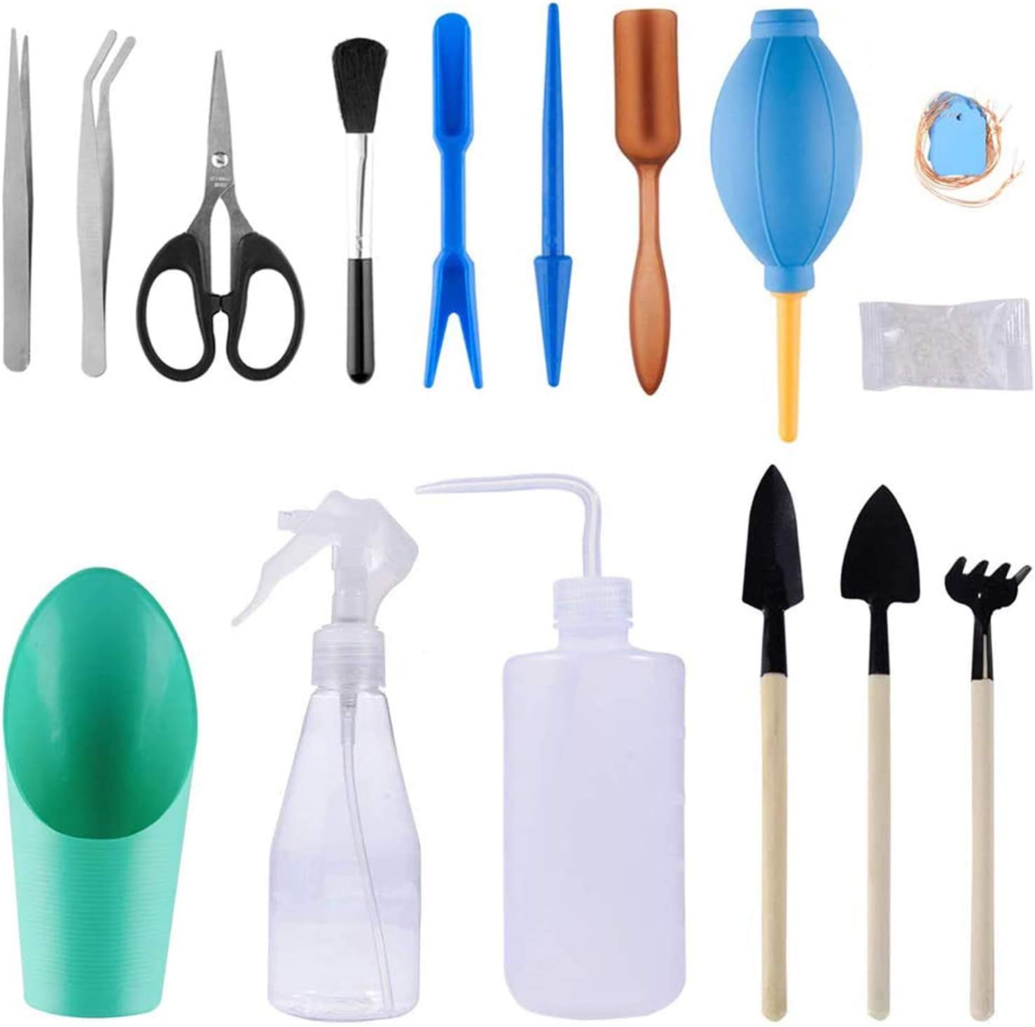Joseph 8pcs Mini Garden Transplanting Tools Set Gardening Hand Tools Indoor Plant Succulent Care Kit Hand Tools Tool Sets