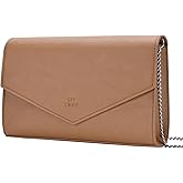 GM LIKKIE Clutch Purse for Women, Evening Envelope Clutch Bag, Crossbody Foldover PU Leather Shoulder Handbag